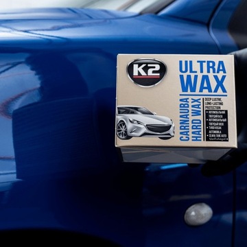 K2 Ultra Wax 250 г Автомобильный воск для любой краски Carnauba