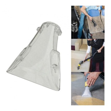 Инструмент для чистки прозрачной крышки насадок для обивки.