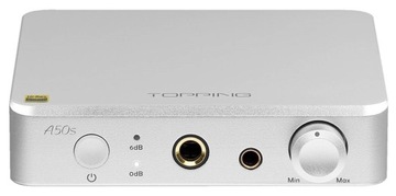 TOPPING A50S СЕРЕБРЯНЫЙ УСИЛИТЕЛЬ ДЛЯ НАУШНИКОВ