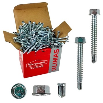 WKRĘTY SAMOWIERCĄCE DO METALU WS 4,8x32 KLUCZ 500 szt