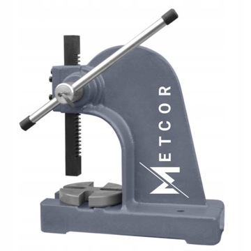 МЕХАНИЧЕСКИЙ РУЧНОЙ СТОЛ ДЛЯ МАСТЕРСКИХ ПРЕСС 2Т 2000кг METCOR AP-2