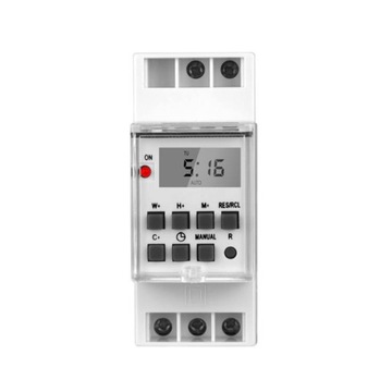 Programator elektroniczny czasowy timer na szynę