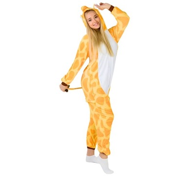 Piżama Onesie Kigurumi Kostium Przebranie Żyrafa L: 165-175cm