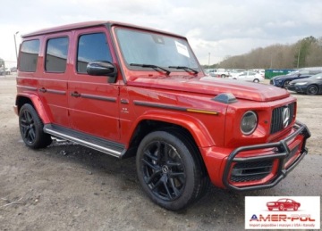 Mercedes 2022 Mercedes-Benz Klasa G 2022r., AMG G 63 4matic, 4.0L, od ubezpieczalni 4.0