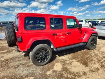Jeep Wrangler IV 2022 Jeep Wrangler 2022 JEEP WRANGLER UNLIMITED SAHARA 4XE 2.0 Hybryda Plug-in, zdjęcie 3