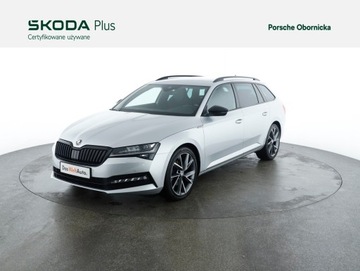 Skoda Superb III Kombi Facelifting 2.0 TDI SCR 150KM 2019 Skoda Superb Sport Line! SmartLink! Elektr. Fotele