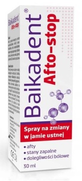 BAIKADENT SPRAY DO HIGIENY JAMY USTNEJ NA AFTY