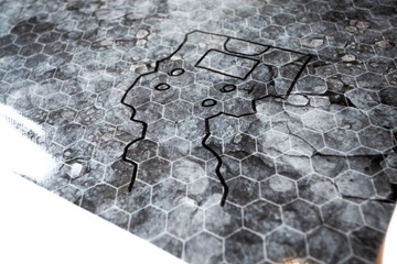 МОЮЩИЙСЯ ВИНИЛОВЫЙ КОВРИК LOCH RPG 80 X 80 СМ, ШЕСТИГРАННЫЙ