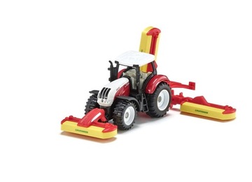 SIKU 1672 STEYR ТРАКТОР С КОСИЛКОЙ