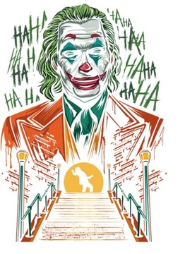 TERMO NAKLEJKA APLIKACJA NAPRASOWANKA JOKER II F23