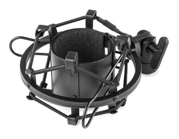 Mikrofon studyjny Vonyx CMS400B z ramieniem transmisyjnym i filtrem pop