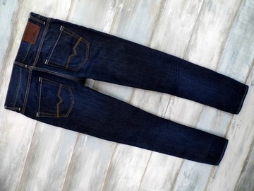 HUGO BOSS ORANGE MĘSKIE SPODNIE JEANS PROSTE r. 32/34 pas86 dł110