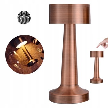 Ściemnialna Lampa Dotykowa Lampka Biurkowa 3 Kol