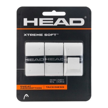 Owijki tenisowe HEAD Xtremesoft Grip Overwrap 3szt