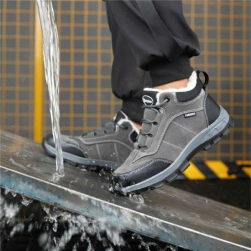 НОВЫЕ ЛЕГКИЕ СПОРТИВНЫЕ РАБОЧИЕ КРОССОВКИ С ИЗОЛЯЦИЕЙ СПОРТИВНЫЕ OHS С НОСКОМ, размер 41