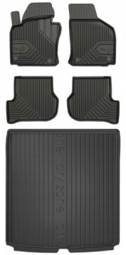 Set 77 Koberce a rohože Škoda Octavia 2 Kombi 2004-2013