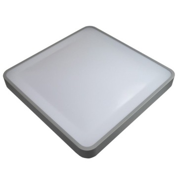Plafon LED WILTON lampa sufitowa natynkowa 24W 4000K kwadratowy szary