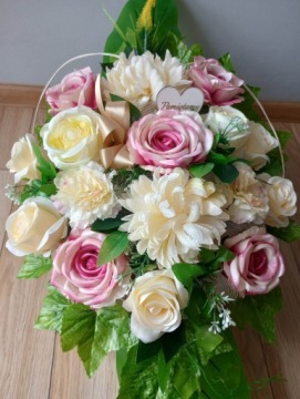 Головной убор для могильной кладбищенской композиции CHRYZANANTEMA