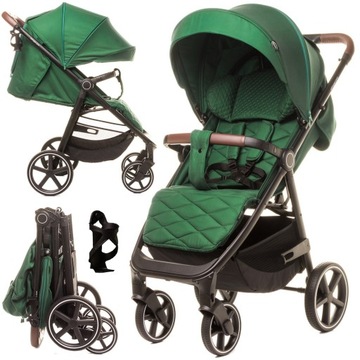 Wózek Spacerowy STINGER Duże KOŁA 0-22KG AKCESORIA
