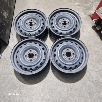 4× DISK OCELOVÝ NISSAN OE ALMERA 5.5" X 14" 4X100 ET 40