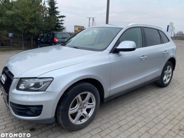 Audi Q5 I SUV 3.0 TDI 240KM 2010 Audi Q5 3.0 TDI Quattro 2010r/ czarna skóra/ automat