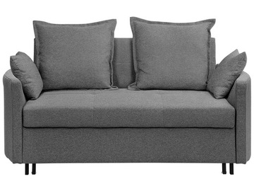Sofa rozkładana kanapa szara funkcja spania
