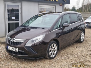 Opel Zafira C Tourer 1.4 Turbo ECOTEC 120KM 2012 Opel Zafira 1.4T 120KM 7-OS Navi Super Stan Zarejestrowana 1.4 Benzyna, zdjęcie 2