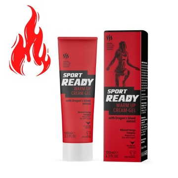 ROZGRZEWAJĄCY KREM ŻEL SPORT READY PRZED WYSIŁKIEM SMOCZA KREW 100 ML