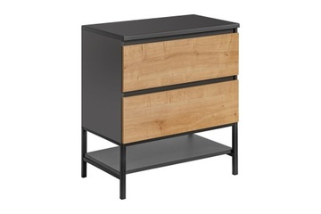 ZESTAW MEBLI ŁAZIENKOWYCH 80 CM SZAFKA BLAT NOGI