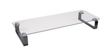 Эргономичная подставка для монитора из закаленного стекла