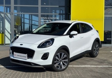 Ford Puma II 2022 Ford Puma 1.0 mHEV 125KM A7 Titanium X Salon PL Serwis ASO 1wl. Winter NAW, zdjęcie 1