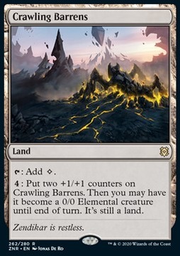 Crawling Barrens - FOIL @@@@