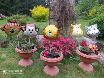 ФОЛЬГОВЫЕ ШАРЫ ЖИВОТНЫЕ 10 ШТ - BALLOON ZOO