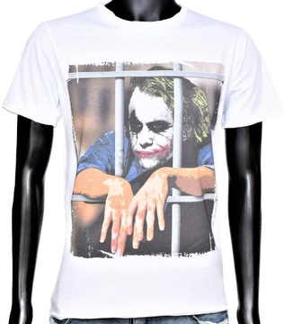 MĘSKIE KOSZULKI WŁOSKI T-SHIRT JOCKER NADRUK M