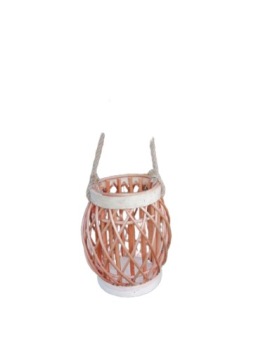 Wiklina Lampion LATARNIA wiszący ozdoba prezent