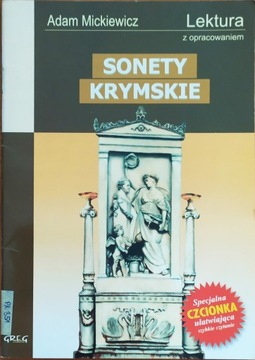 Sonety Krymskie Lektura z opracowaniem i streszczeniem GREG Adam Mickiewicz