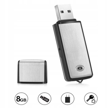 ОШИБКА МИНИ-ШПИОННОГО ДИКТОФОНА USB-ПЕРЕВОД 8G