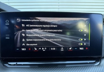 Skoda Octavia IV RS Kombi 2.0 TDI SCR 200KM 2021 Skoda Octavia 2.0TDI RS 200KM DSG Navi 4Podgrzew.Fot. LED Matrix HeadUp Al, zdjęcie 24