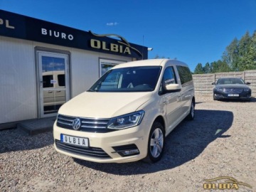 Volkswagen Caddy IV Kombi Maxi 2.0 TDI SCR BlueMotion Technology 102KM 2019 Volkswagen Caddy VW Caddy 2.0 TDI DSG przystosowany do przewozu osoby na, zdjęcie 1