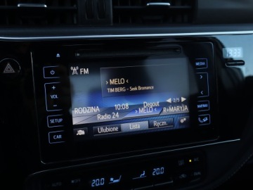 Toyota Corolla XI Sedan 1.6 Valvematic 132KM 2016 Toyota Corolla 1.6 Valvematic, Salon Polska, zdjęcie 11