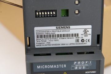 Модуль Profibus Siemens 6SE6400-1PB00-0AA0