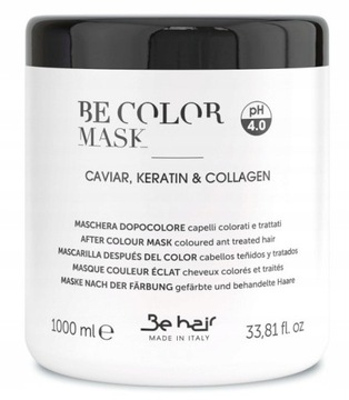 Be Color maska do włosów farbowanych 1l KERATYNA