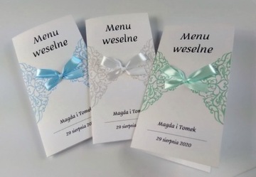 Свадебное меню, меню, схемы на выбор