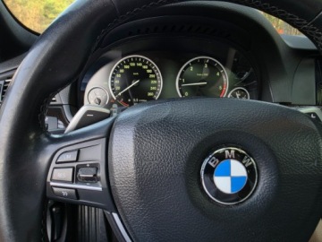 BMW Seria 5 F10-F11 Touring 530d 258KM 2011 BMW Seria 5 X-Drive Jasne Skory Komfort Head Up Panorama Hak Webasto 3.0, zdjęcie 37