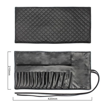 Torba na pędzle do makijażu Torebka z organizerem pędzli Kompaktowa torebka