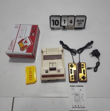 Игровая консоль для телевизора, ретро-картридж, 500 игр, 2 AV-накладки, подарки для детей