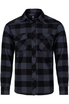 Koszula Brandit Checkshirt black/grey M
