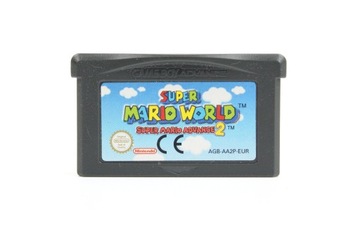Gra Super Mario World Super Mario Advance 2 GBA Nintendo Game Boy Advance