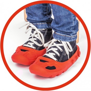 Детские резиновые бахилы BIG красные