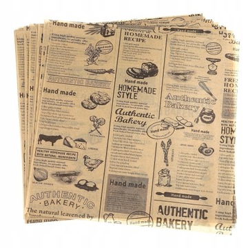 PAPIER DO PIECZENIA DWUSTRONNIE 50 Sheets 25X25CM